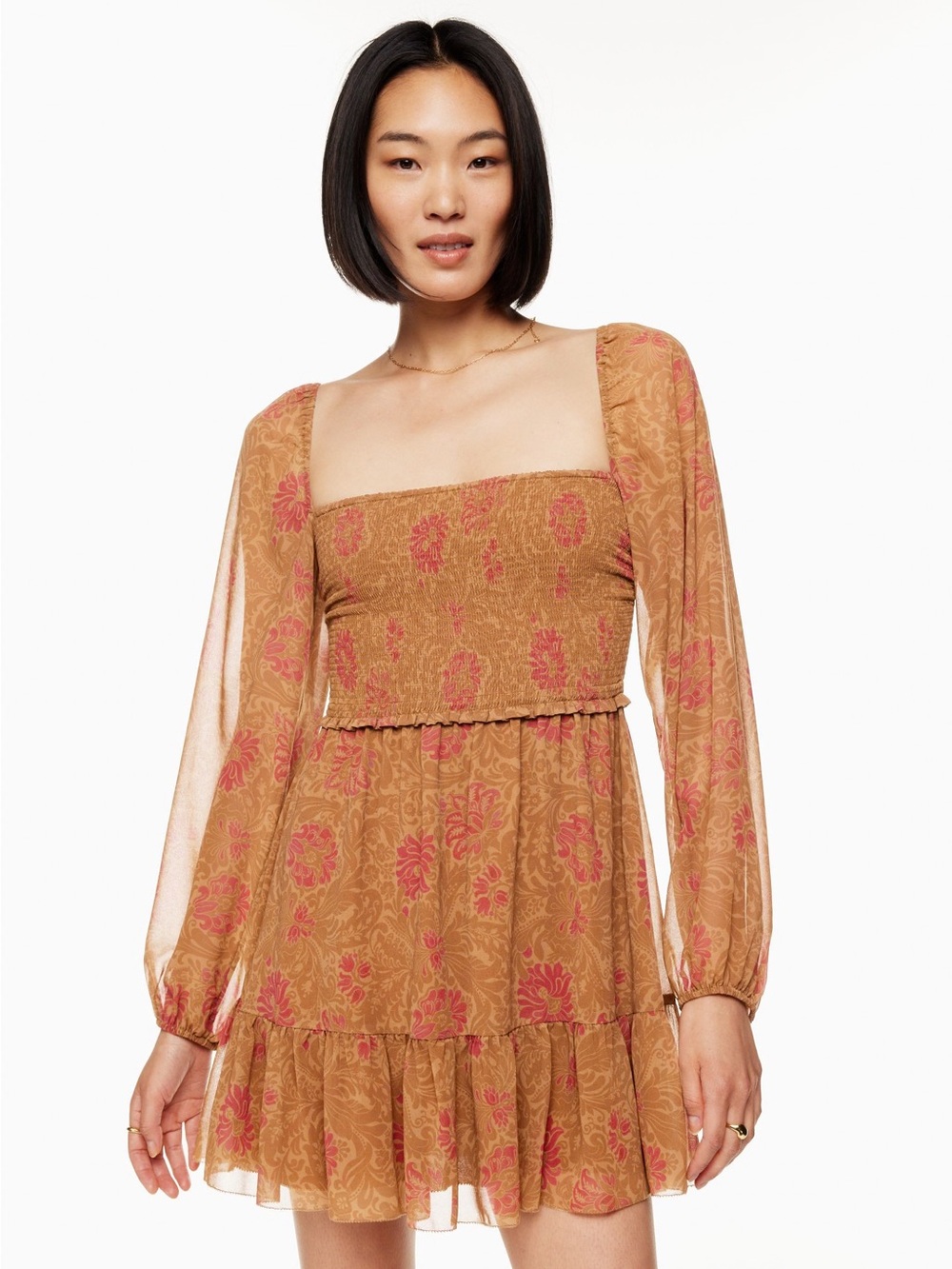 Aritzia Wilfred Tempest Mini Dress small